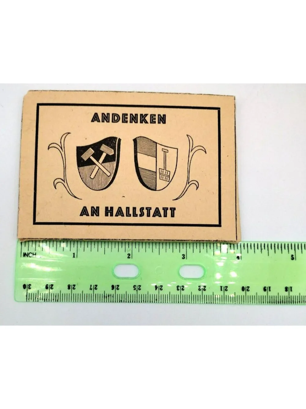Vintage Andenken an Hallstatt Austria 7 RPPC Postcard Set Salt Mine Souvenir